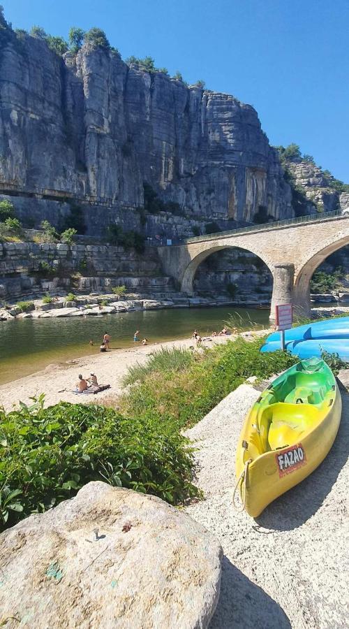 Magnifique Maison En Coeur De Balazuc, Proche Plages Ardeche Екстериор снимка