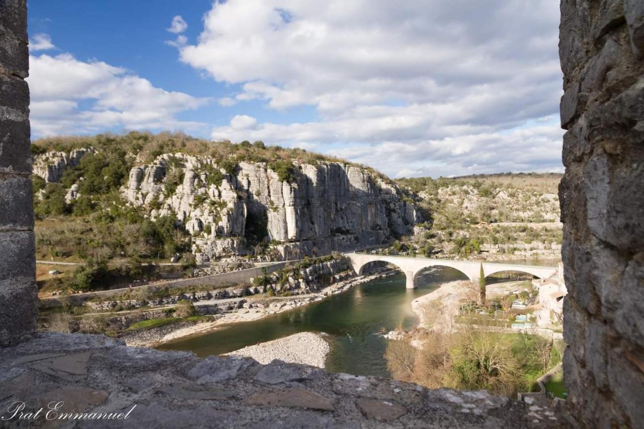 Magnifique Maison En Coeur De Balazuc, Proche Plages Ardeche Екстериор снимка