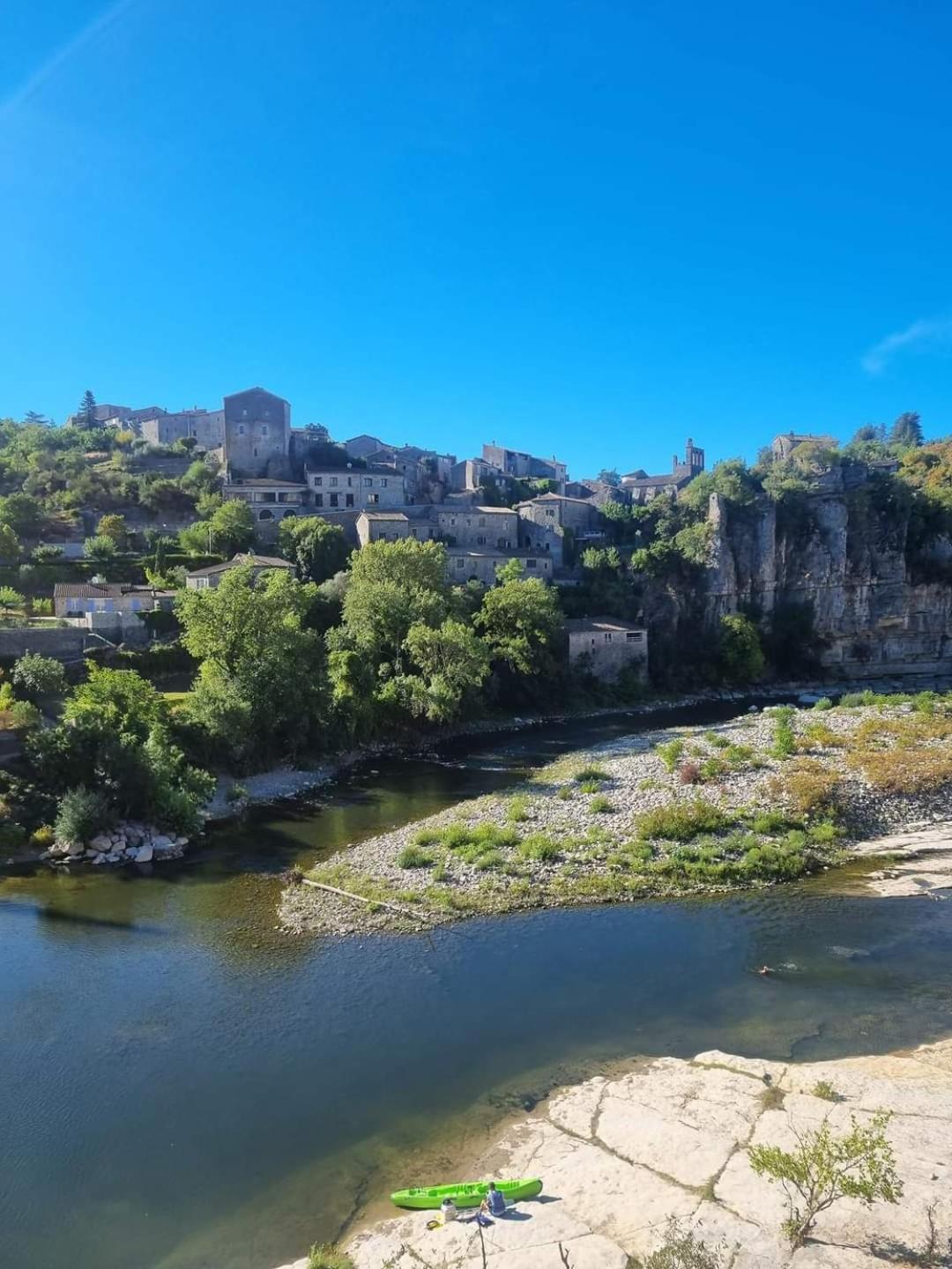 Magnifique Maison En Coeur De Balazuc, Proche Plages Ardeche Екстериор снимка